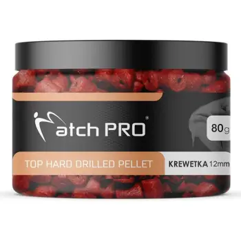 MatchPro Top Hard Drilled Pellets 12mm 80g Shrimp