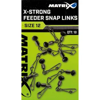 MATRIX X-Strong Feeder Bead Snap Links