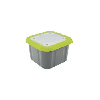 MATRIX Bait Boxes Grey Lime 1lt Compact Solid Top