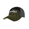 MATRIX Hex Print Baseball Cap Black