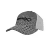 MATRIX Hex Print Baseball Cap Grey