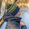 MATRIX Lime & Grey Bobble Hat