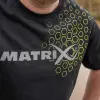 MATRIX Hex Print T-Shirt Black