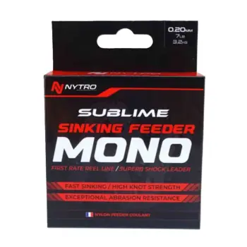 NYTRO Sublime Sinking Feeder Mono 150m