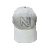 NUFISH Cap White Logo Outline