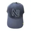 NUFISH Cap Grey Logo Outline