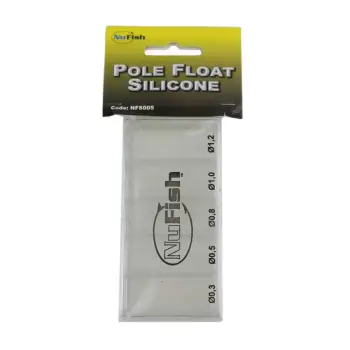 NUFISH Pole Float Silicone Tubes Boxed