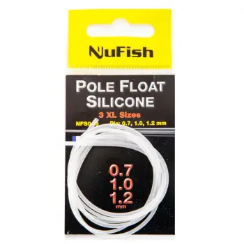 NUFISH Pole Float XL Silicone 3 Sizes