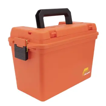 PLANO Marine Emergency Supply Box Deep Orange
