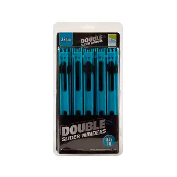 PRESTON Double Slider Winders 22cm Blue