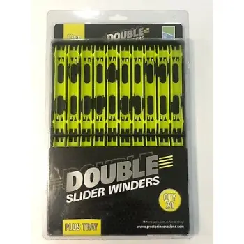 PRESTON Double Slider Winders 13cm In a Tray