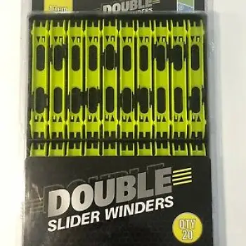 PRESTON Double Slider Winders 13cm In a Tray