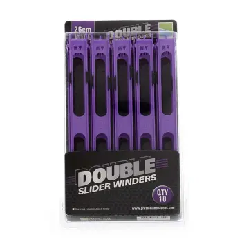 PRESTON Double Slider Winders 26cm Wide Purple