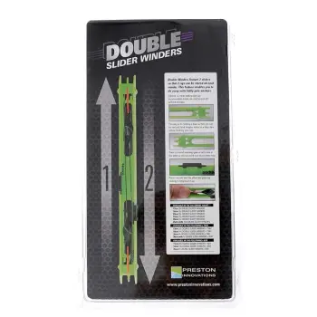 PRESTON Double Slider Winders 26cm Wide Purple