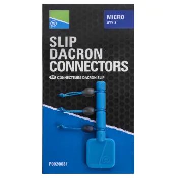 PRESTON Slip Dacron Connectors