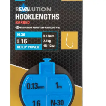 PRESTON Revalution Hooklengths N30 - 100cm