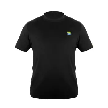 PRESTON Lightweight Black T-Shirt
