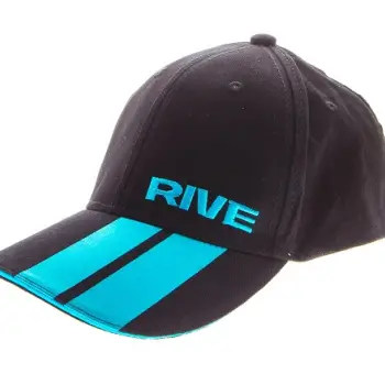 RIVE Cap Black-Aqua