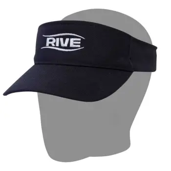RIVE FLEXFIT VISOR BLACK - ONE SIZE