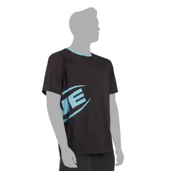 RIVE T-Shirt Stamped Black