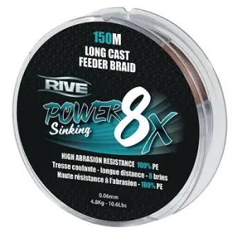 RIVE 8x Power Sinking Feeder Braid 150m