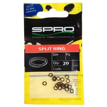 SPRO Matte Black Splitring