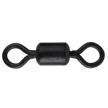 SPRO Matte Black Rolling Swivel