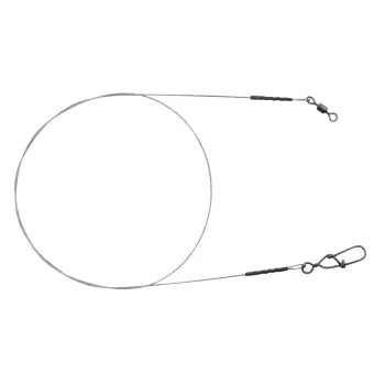 SPRO Matte Black Leader 7x7 Wire 0.36mm