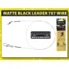SPRO Matte Black Leader 7x7 Wire 0.45mm