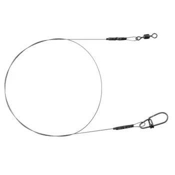 SPRO Matte Black Leader 1x1 Titanium