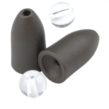SPRO Tungsten Bullet Sinkers Matte Green