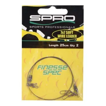 SPRO Wire Leader 7x7 Finesse Spec 20lb 25cm