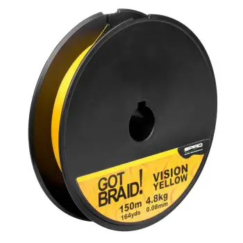 SPRO Got Braid - Yellow