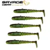 SAVAGE GEAR Gobster Shad 9cm 9g Chartreuse Pumpkin 5pcs