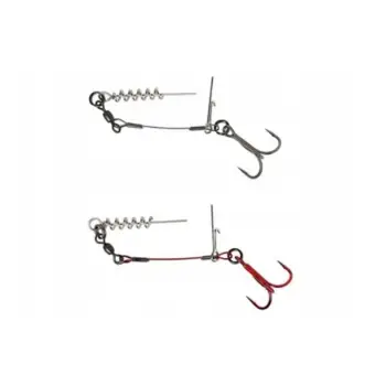 SAVAGE GEAR Carbon49 Corkscrew Stinger #2/0 31kg 2pcs