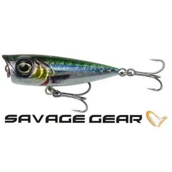 SAVAGE GEAR 3D Minnow Popper 4.3cm 4g - Floating