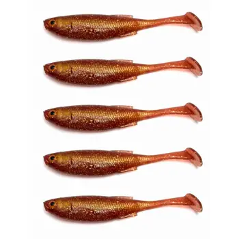 SAVAGE GEAR Craft Shad 10cm 6g Motor Oil 5pcs