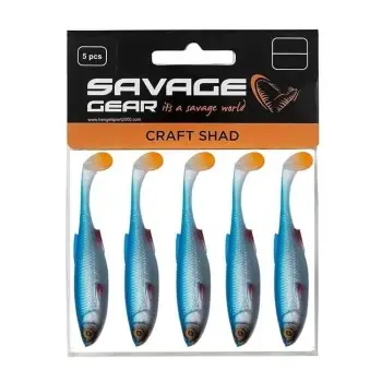 SAVAGE GEAR Craft Shad 10cm 6g Blue Pearl 5pcs