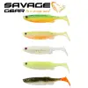 SAVAGE GEAR Fat Minnow T-Tail 13cm 20g Dark Water Mix 5pcs