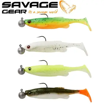 SAVAGE GEAR Fat Minnow T-Tail RTF 13cm 20g + 12.5g #5/0 Sinking Darkwater Mix