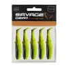SAVAGE GEAR Cannibal Shad 10cm 9g Chartreuse Pumpkin 5pcs
