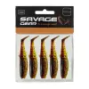 SAVAGE GEAR Cannibal Shad 10cm 9g Motoroil UV 5pcs