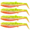 SAVAGE GEAR Cannibal Shad 12.5cm 20g Lemon Cracker 4pcs