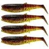 SAVAGE GEAR Cannibal Shad 12.5cm 20g Motoroil UV 4pcs
