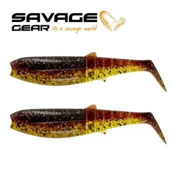 SAVAGE GEAR Cannibal Shad 15cm 33g Motoroil UV 2pcs