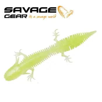 SAVAGE GEAR Ned Salamender 7.5cm 3g Floating Clear Chartreuse - 5pcs