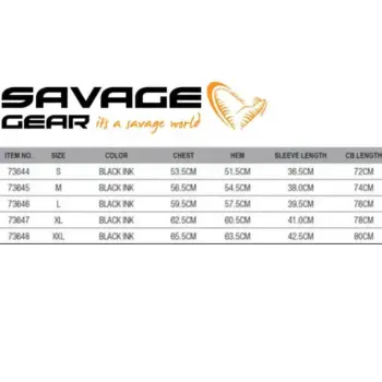 SAVAGE GEAR Signature Logo T-Shirt - Black Ink