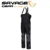 SAVAGE GEAR WP Performance Bib and Brace - Black and Grey