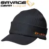 SAVAGE GEAR Peak Beanie One Size - Rock Grey