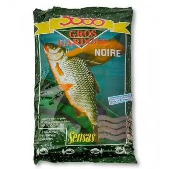 SENSAS 3000 Gros Gardons Noire 1kg